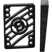 Accessoires De Skate Bulk Angled Risers (Set) - Black