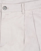 FROSTED Double Pleated Shorts - Light Grey – view 2