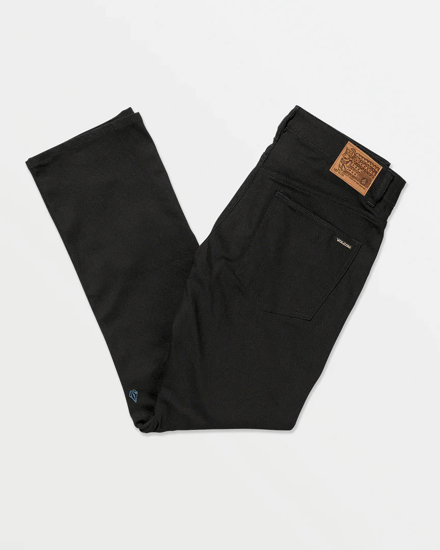 Solver Denim Jeans - Black On Black