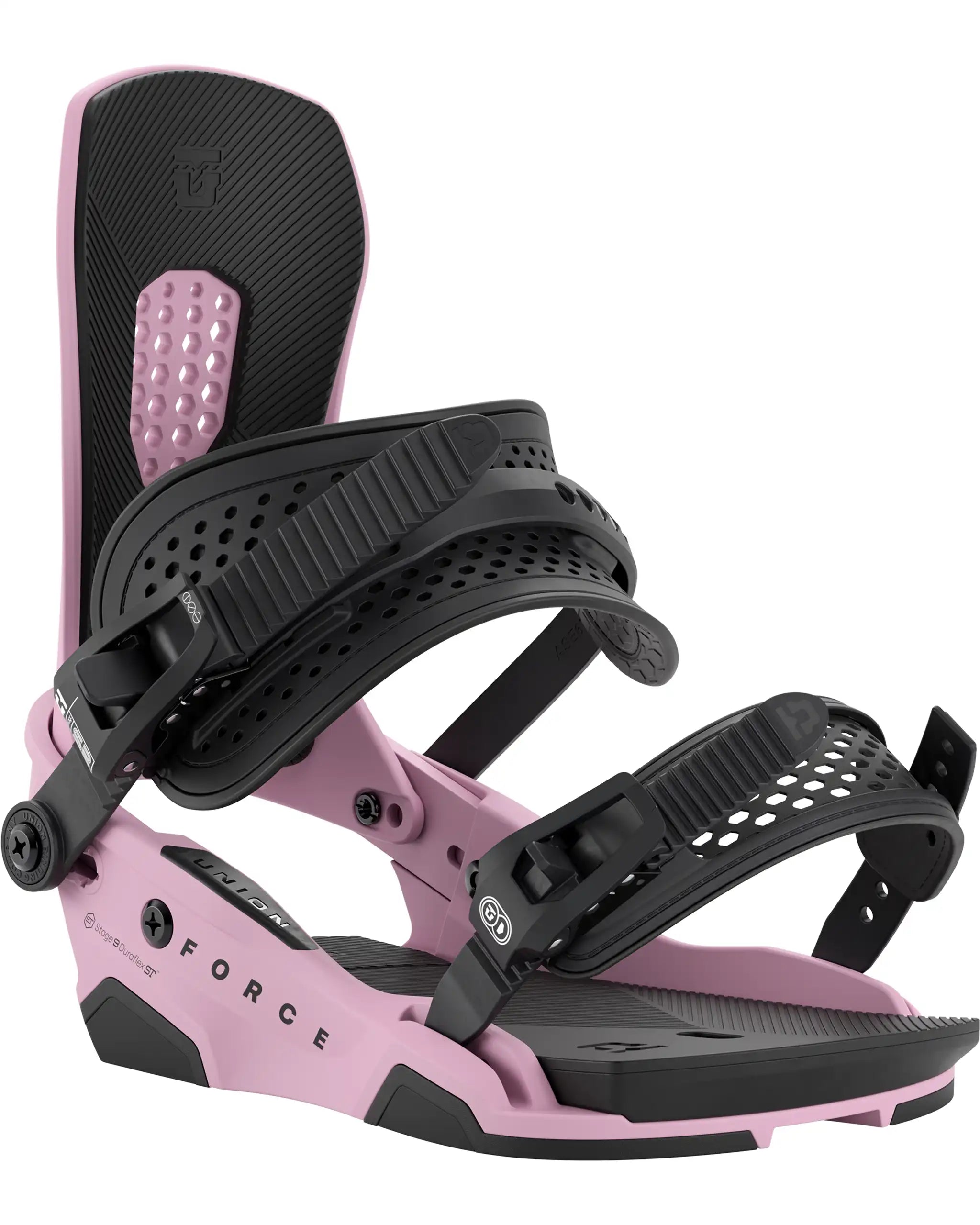 Force Snowboard Bindings - Pink 2027