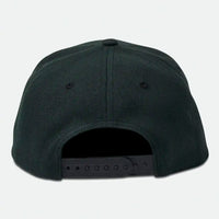 Crest C Mp Snapback Hat - Black