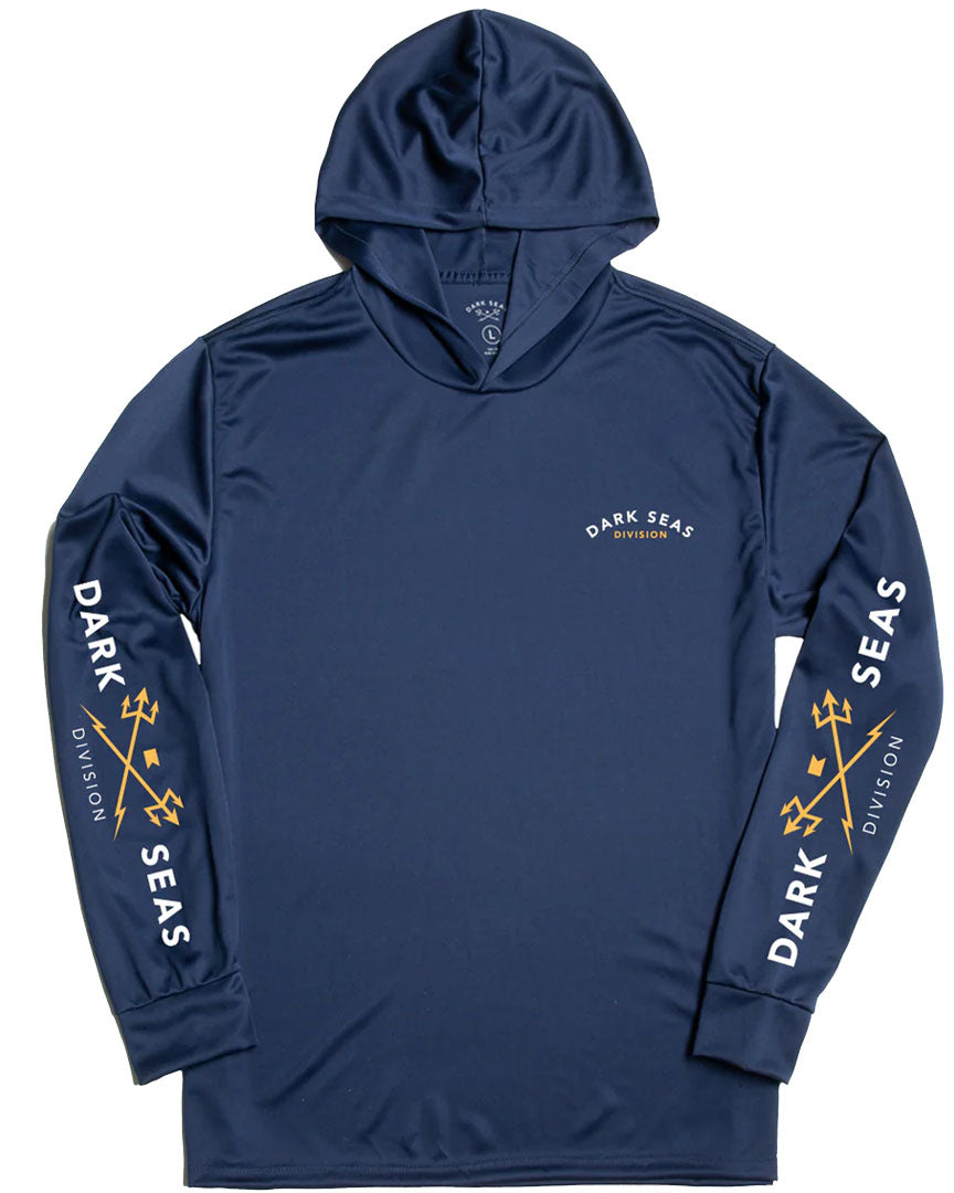 Headmaster V3 Uv Hood Ls Rashguard - Navy