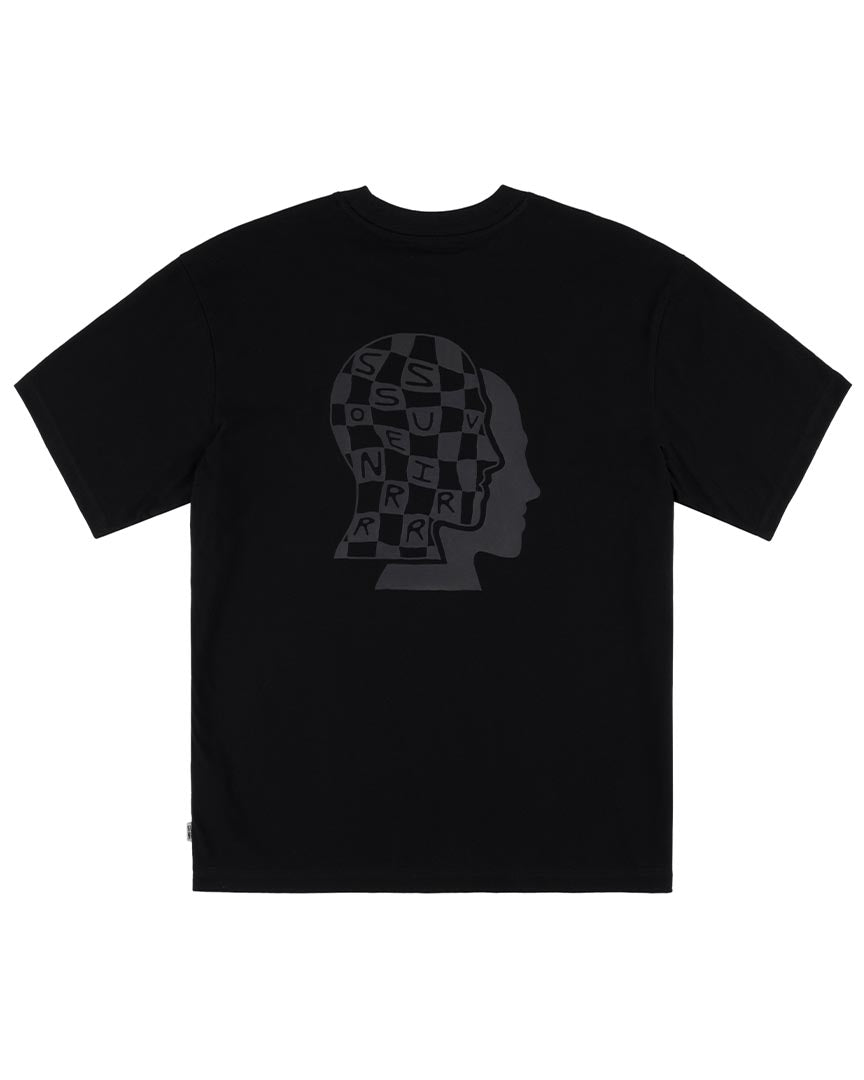 T-shirt Check Your Head - Black