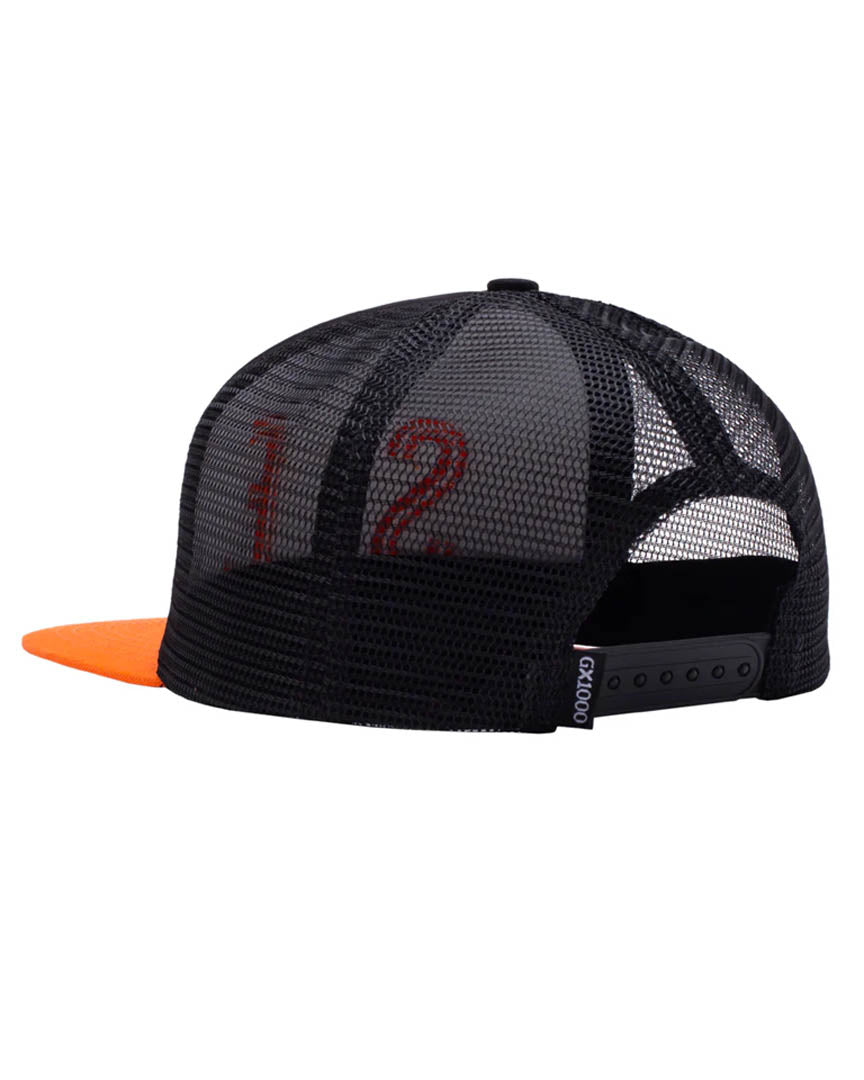 Sf Trucker Hat - Black/Orange