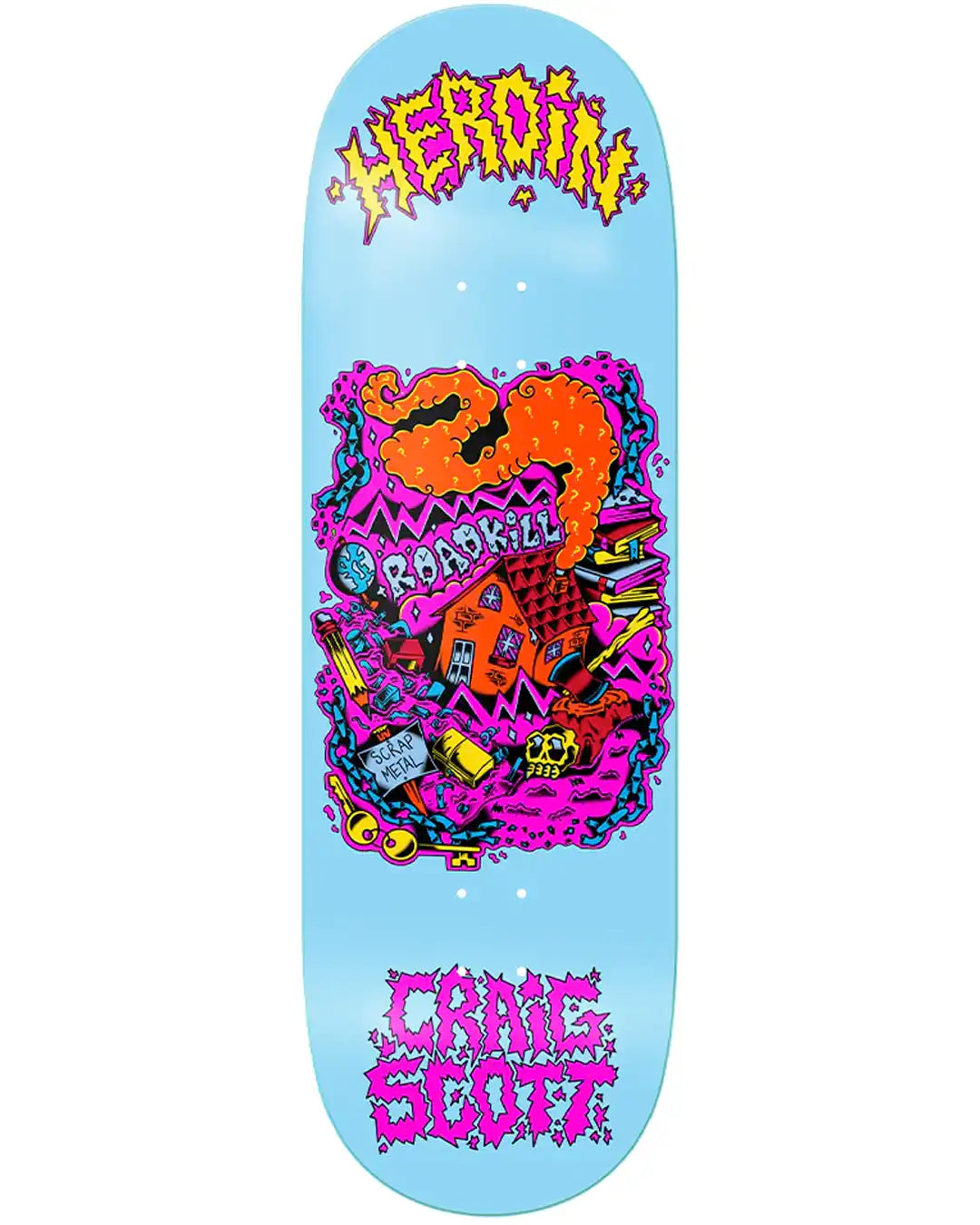 Planche De Skateboard Craig Questions Scrap Metal