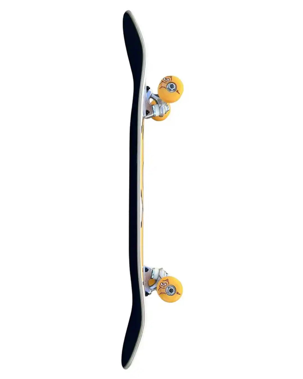 Big Cat Complete Skateboard - White 8.0