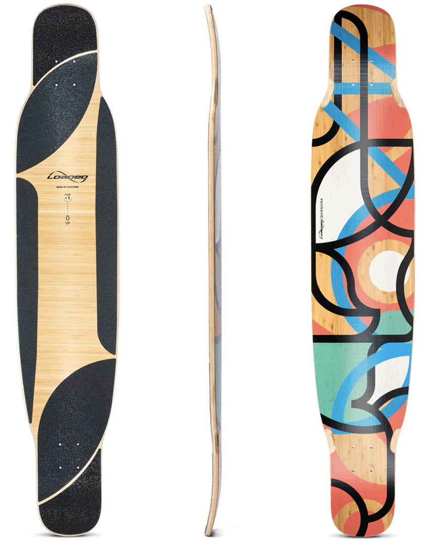 Loaded Bhangra V2 Flex 2 / Paris 180 trucks Complete Longboard