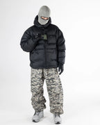 Manteau Neige Puffy - Black par HOWL – vue 3