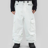 Cargo 2L Snow Pants - White