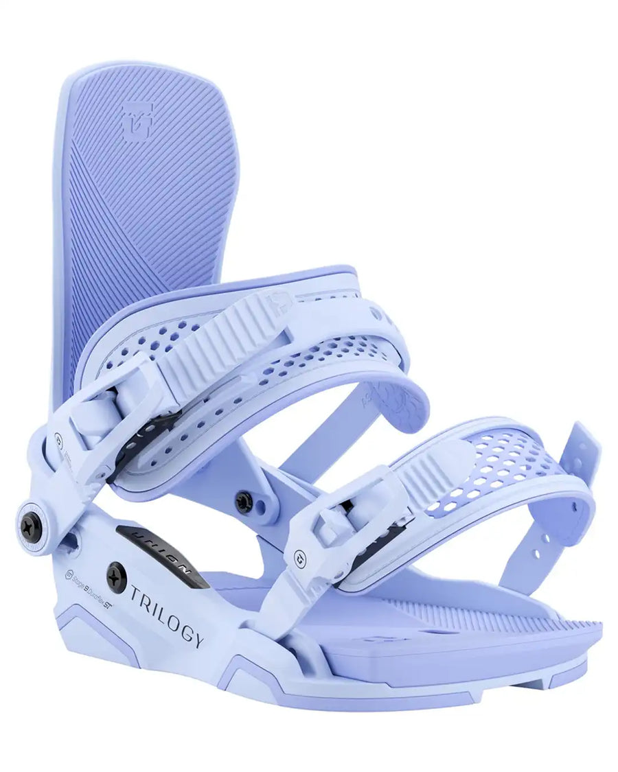 Fixation De Snowboard Trilogy - Light Blue 2026