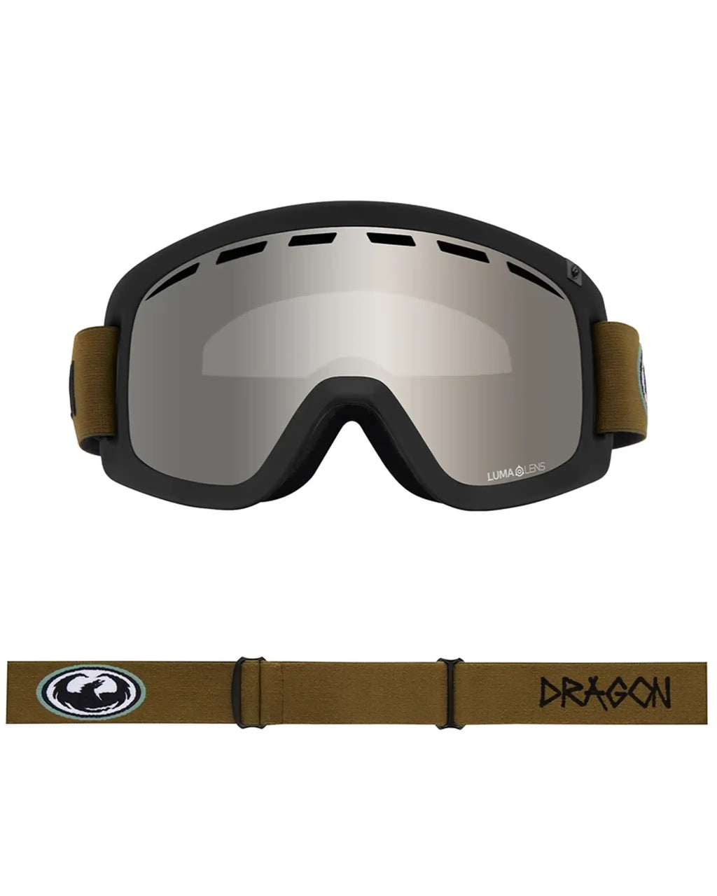 Goggles D1 Otg 2 - Oldskool/Silver par DRAGON – vue 2