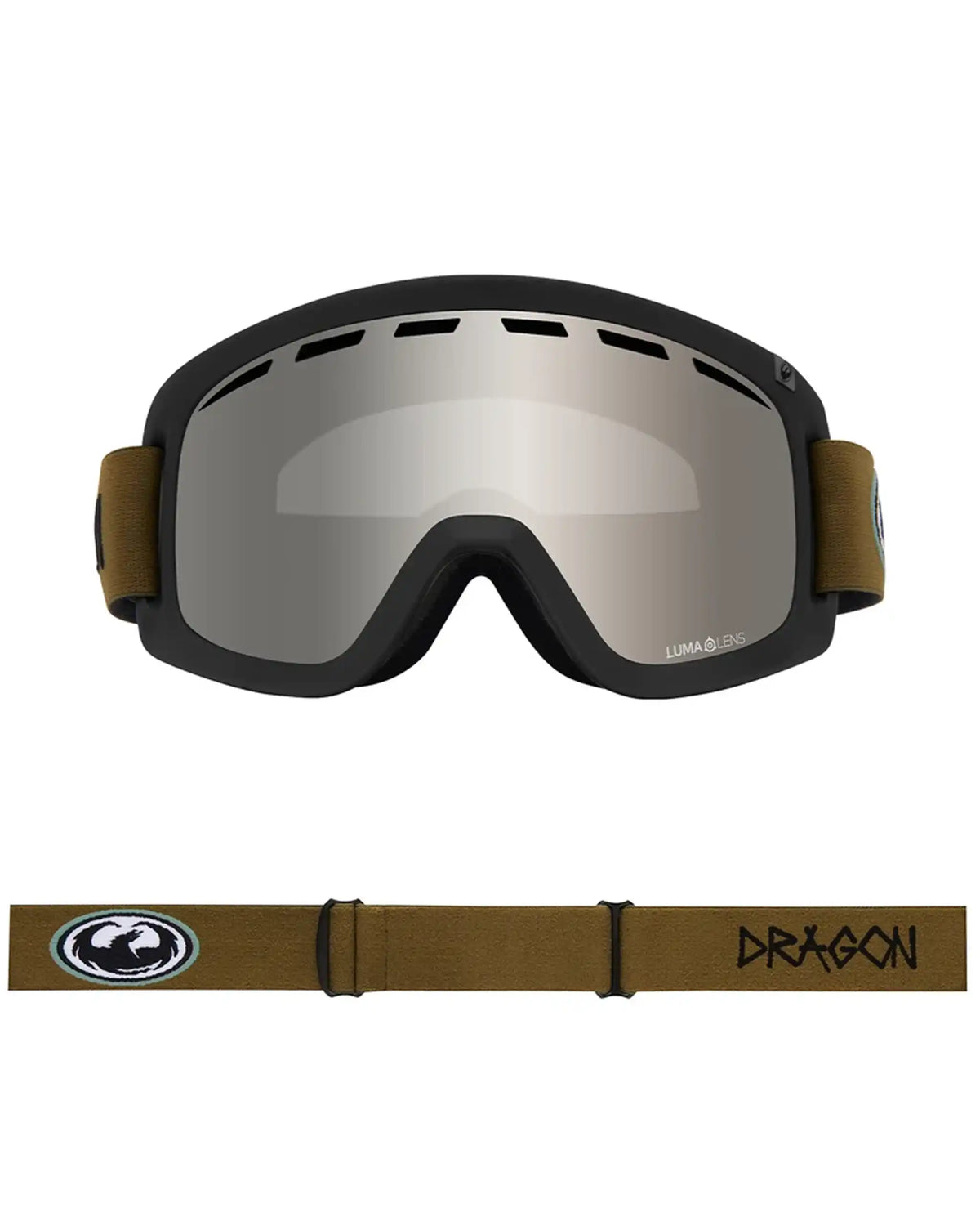 Goggles D1 Otg 2 - Oldskool/Silver par DRAGON – vue 2