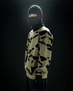 HOWL Heavy Knit Polo Sweatshirt - Black – view 2
