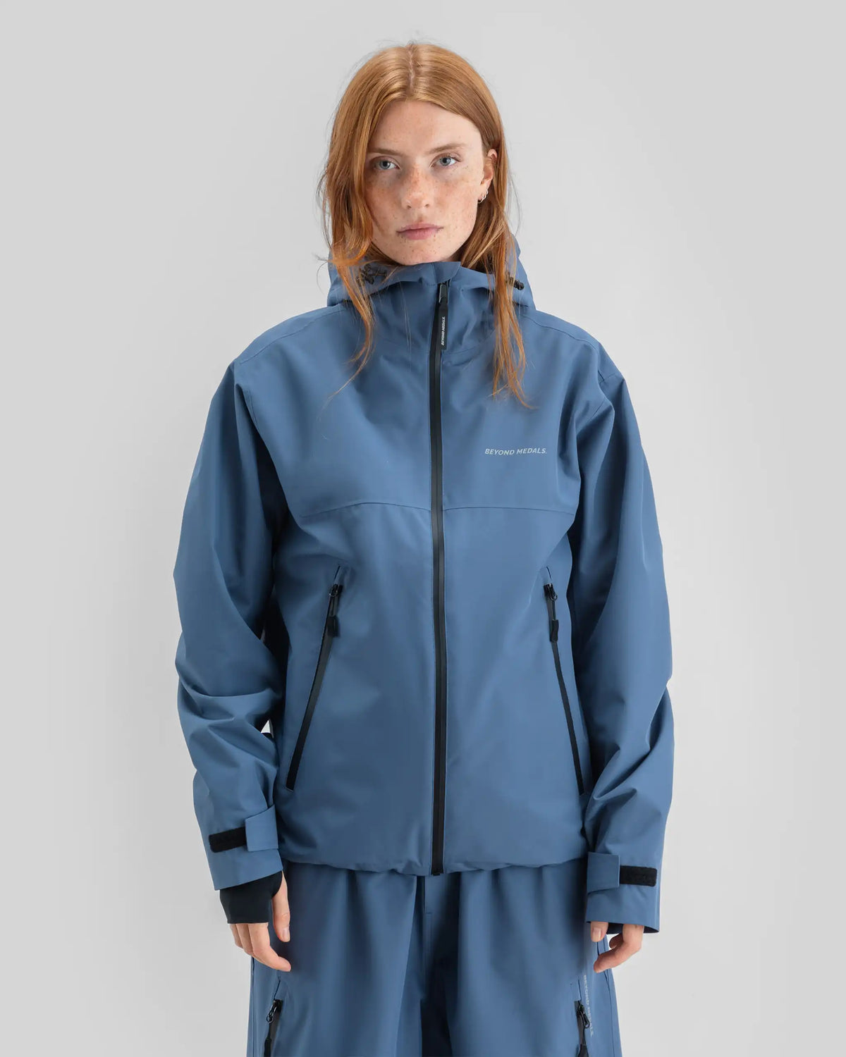 Manteau Neige Park 2L - Blue par BEYOND MEDALS – vue 2