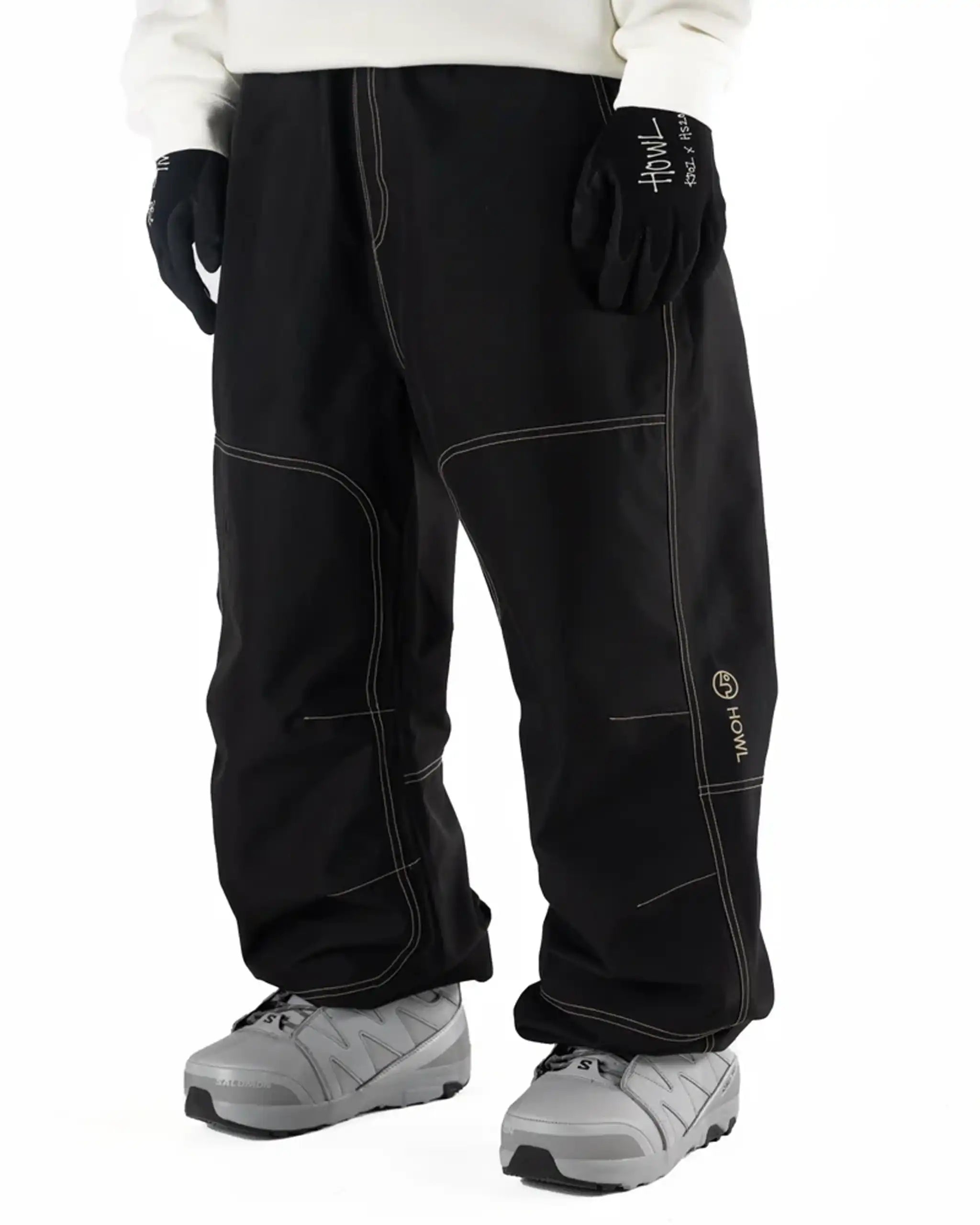 HOWL Workwear Public Snow Pants - Black