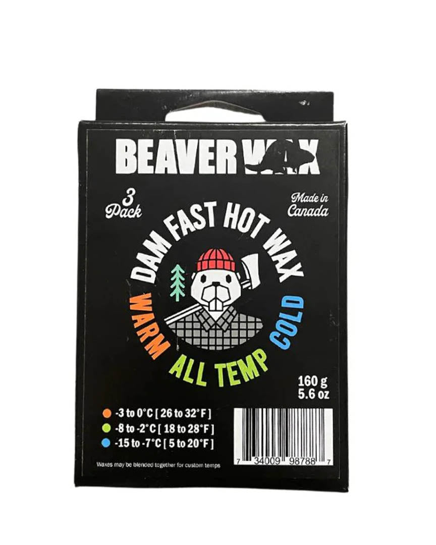 Snow Wax Dam Fast Hot 3 Pack - Mixed Temp