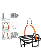 Rack Strap 13Mm Hooks 25" - Orange