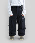 BEYOND MEDALS Cargo 2L Ripstop Snow Pants - Black – view 3