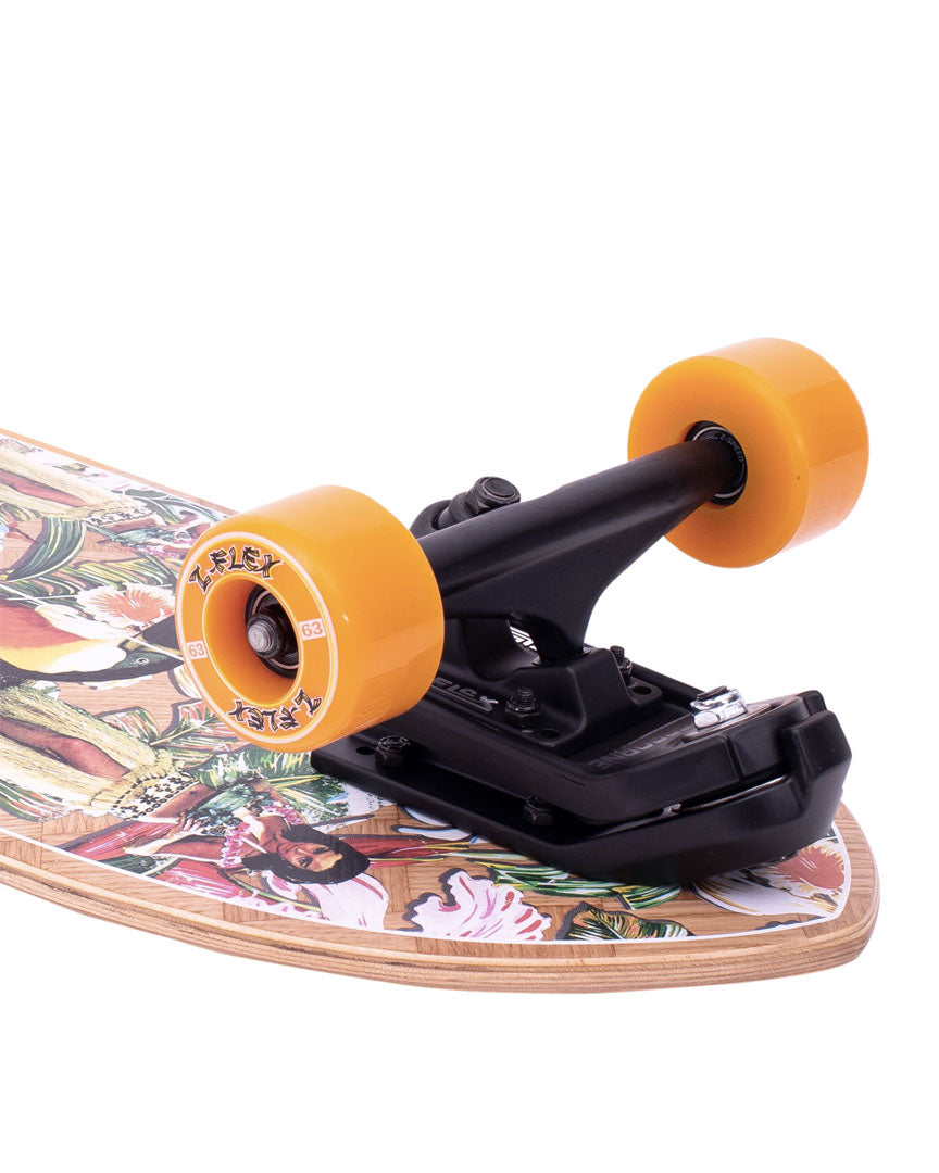 Surf Skate Banana Train Fish Complete Cruiser Skateboard