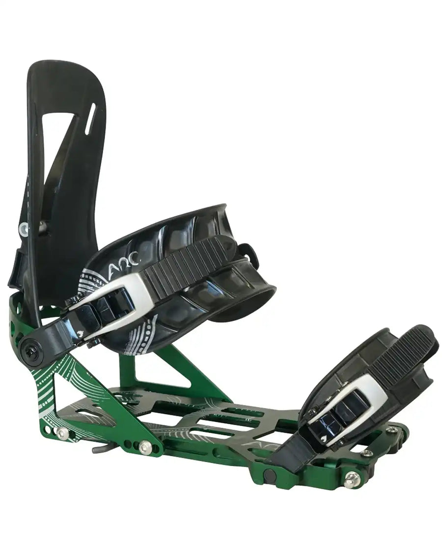 Arc St Splitboard Bindings - Green 2026
