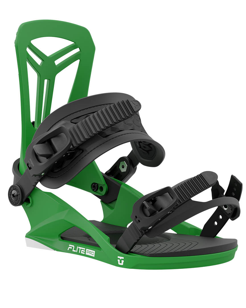 Flite Pro Snowboard Bindings - Green 2024