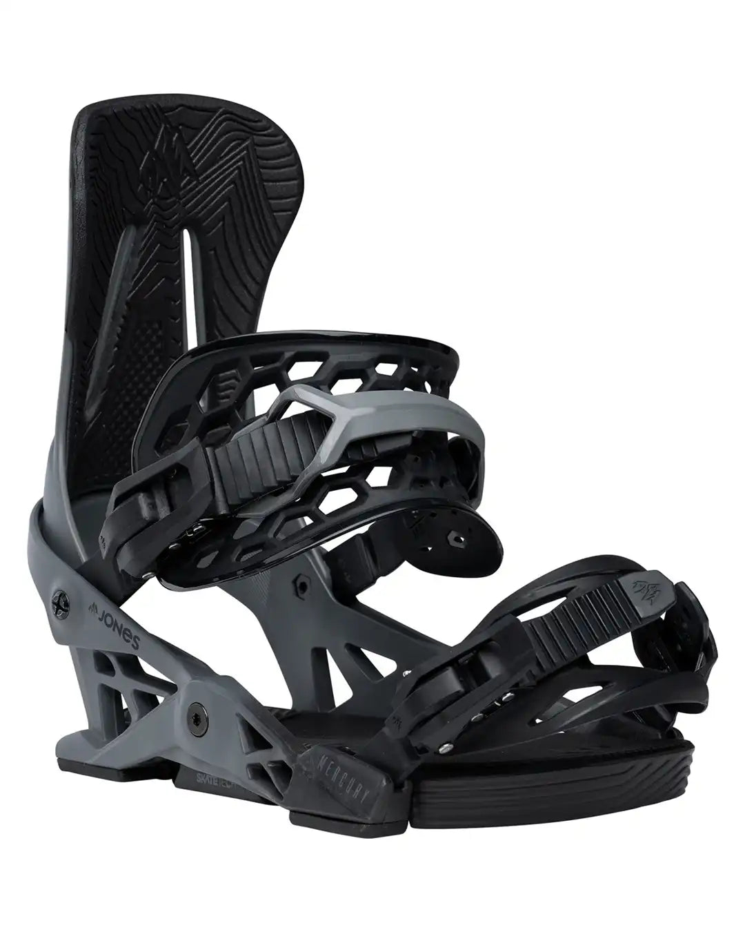 Mercury Snowboard Bindings - Shadow Gray 2026