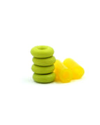 Fingerboard Accessoires De Skate Rattlerz O-Ring Fb Bushin - Lime Green par SLUSHCULT