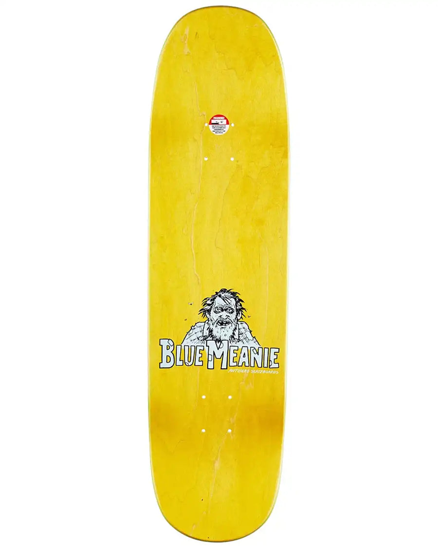 Shaped Egale Skateboard Deck Blue Meanie - 8.75