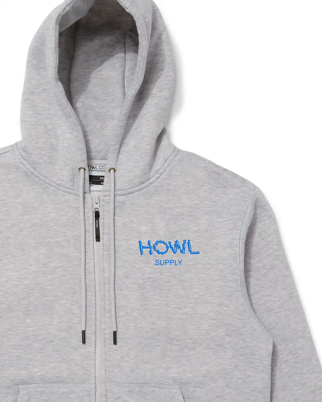 Hoodie Dwr Zip Up - Heather Grey