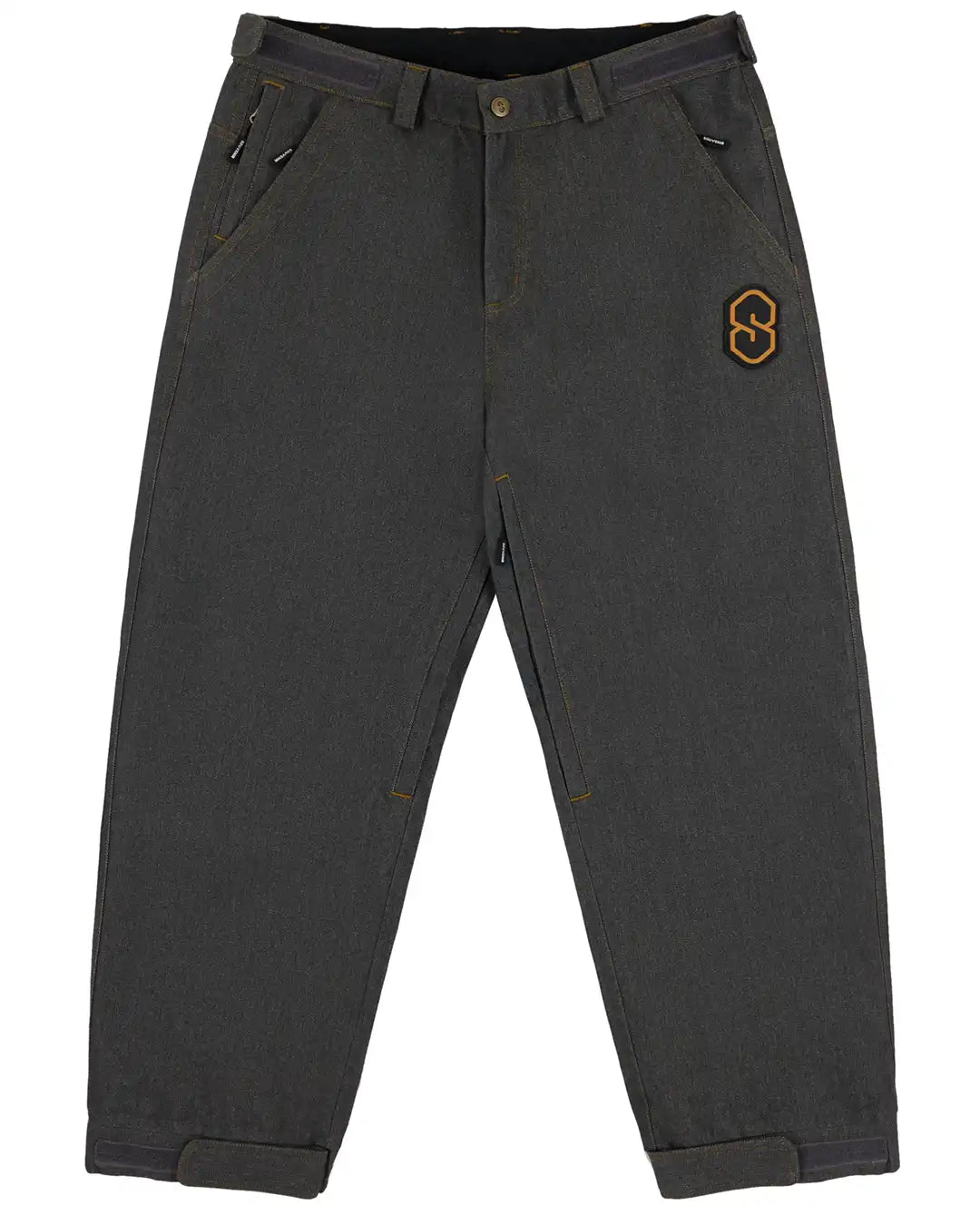 3 Ply Denim Snow Pants - Dark Denim