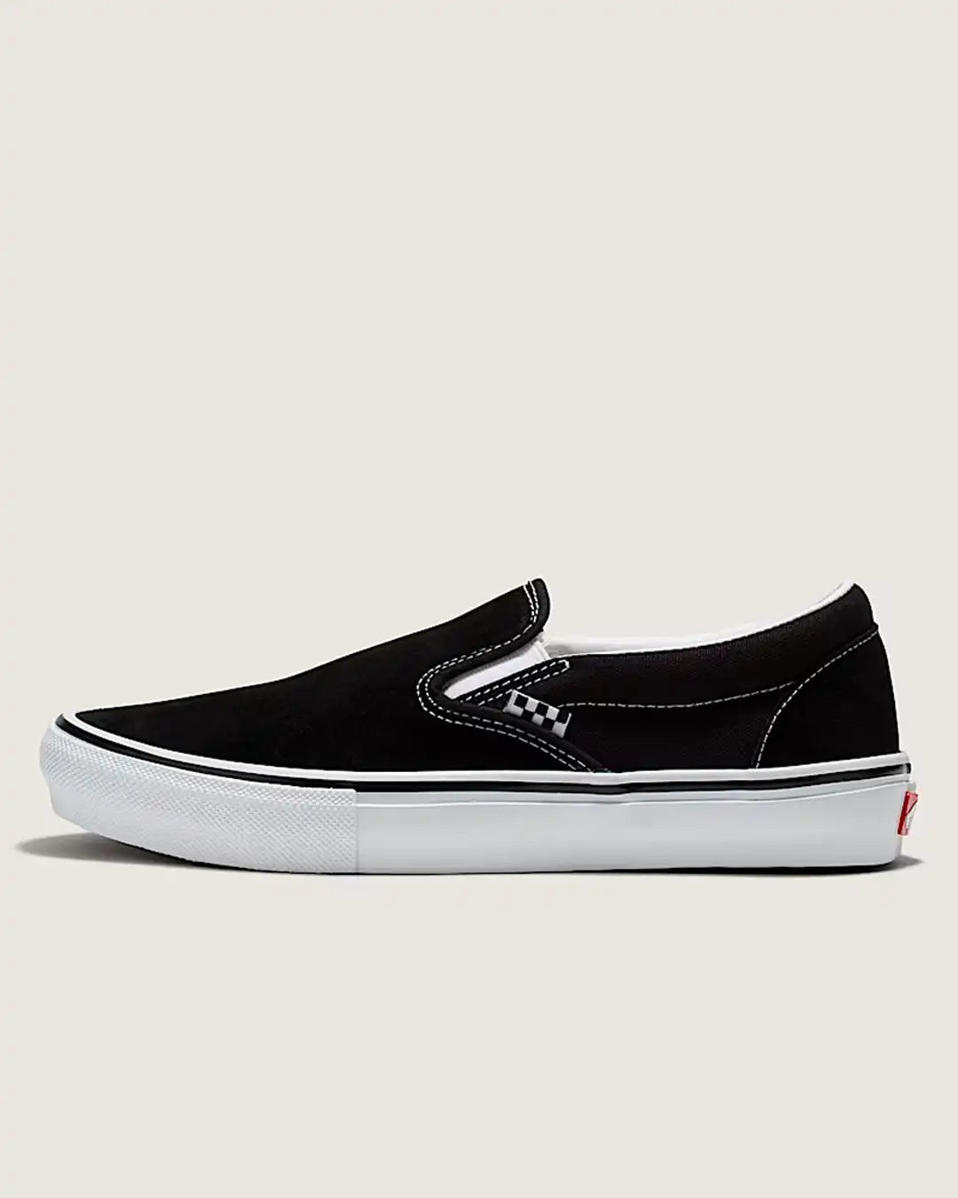 Skate Slip-On Shoes - Black/White