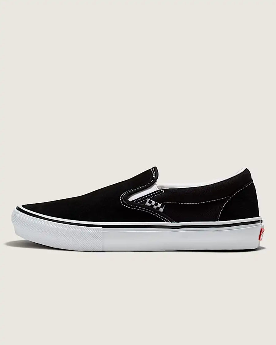 Skate Slip-On Shoes - Black/White