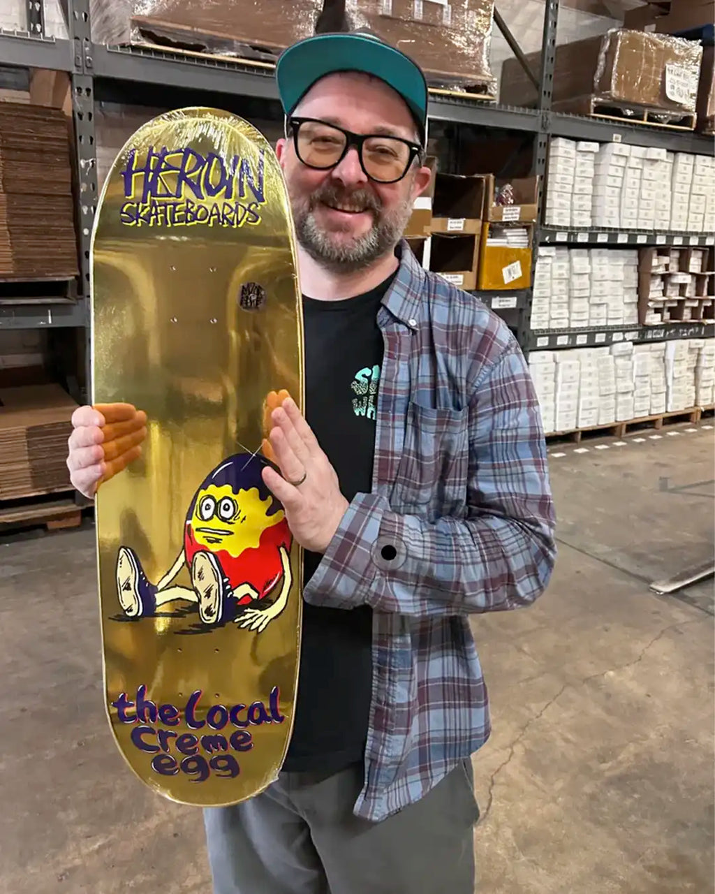 Planche De Skateboard The Local Creme Egg