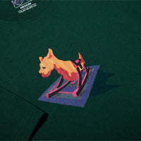 T-shirt Dog - Dark Green