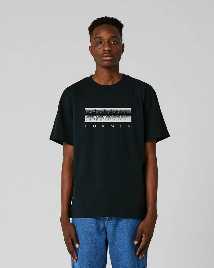 T-shirt Crux Blur - Washed Black