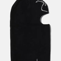 Jaquard Knit Balaclava - Black
