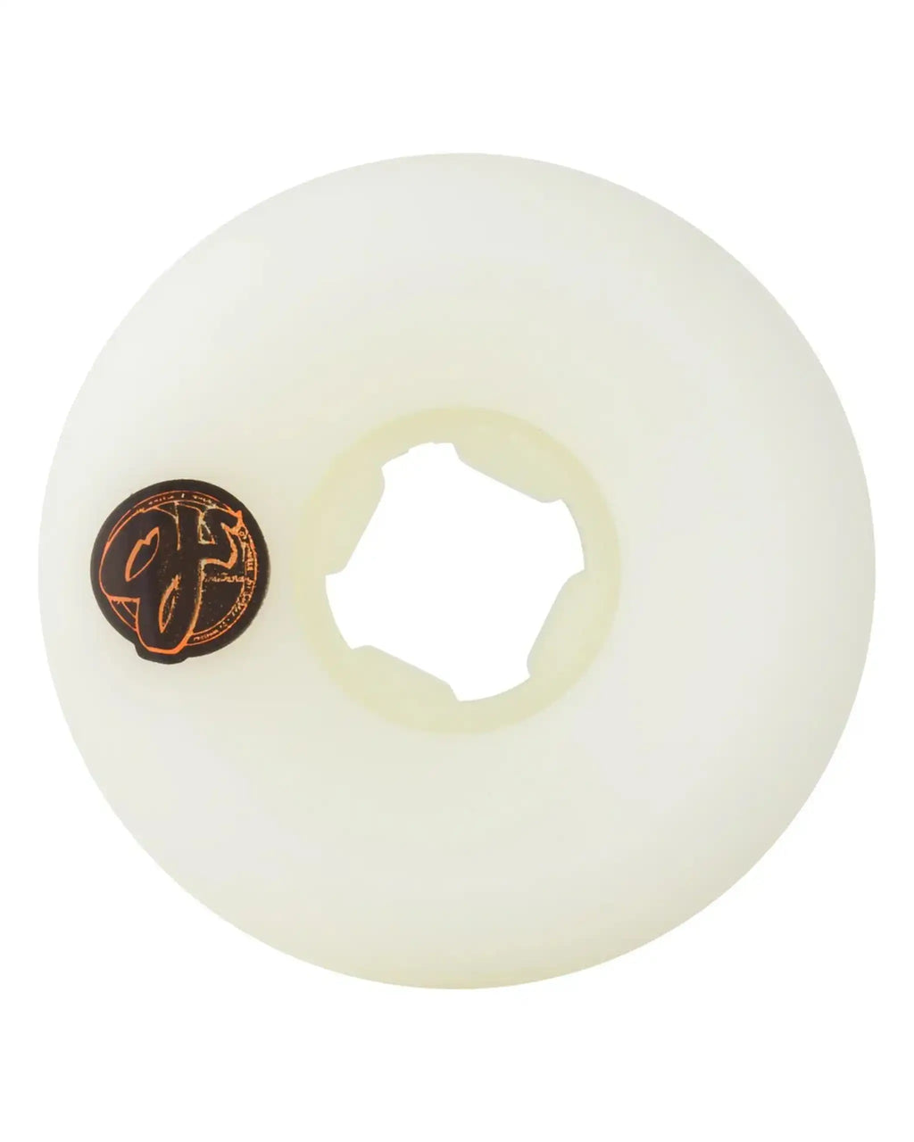Team Line 99A Skateboard Wheels - White Bl/Orange