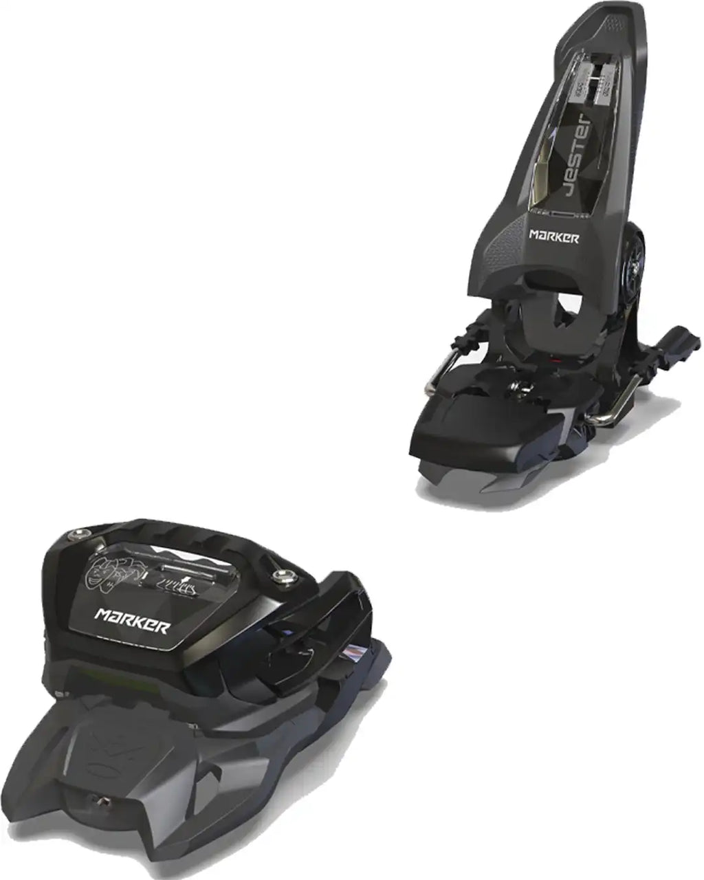 Jester 16 Id Ski Bindings - Anthracite/Black 2026
