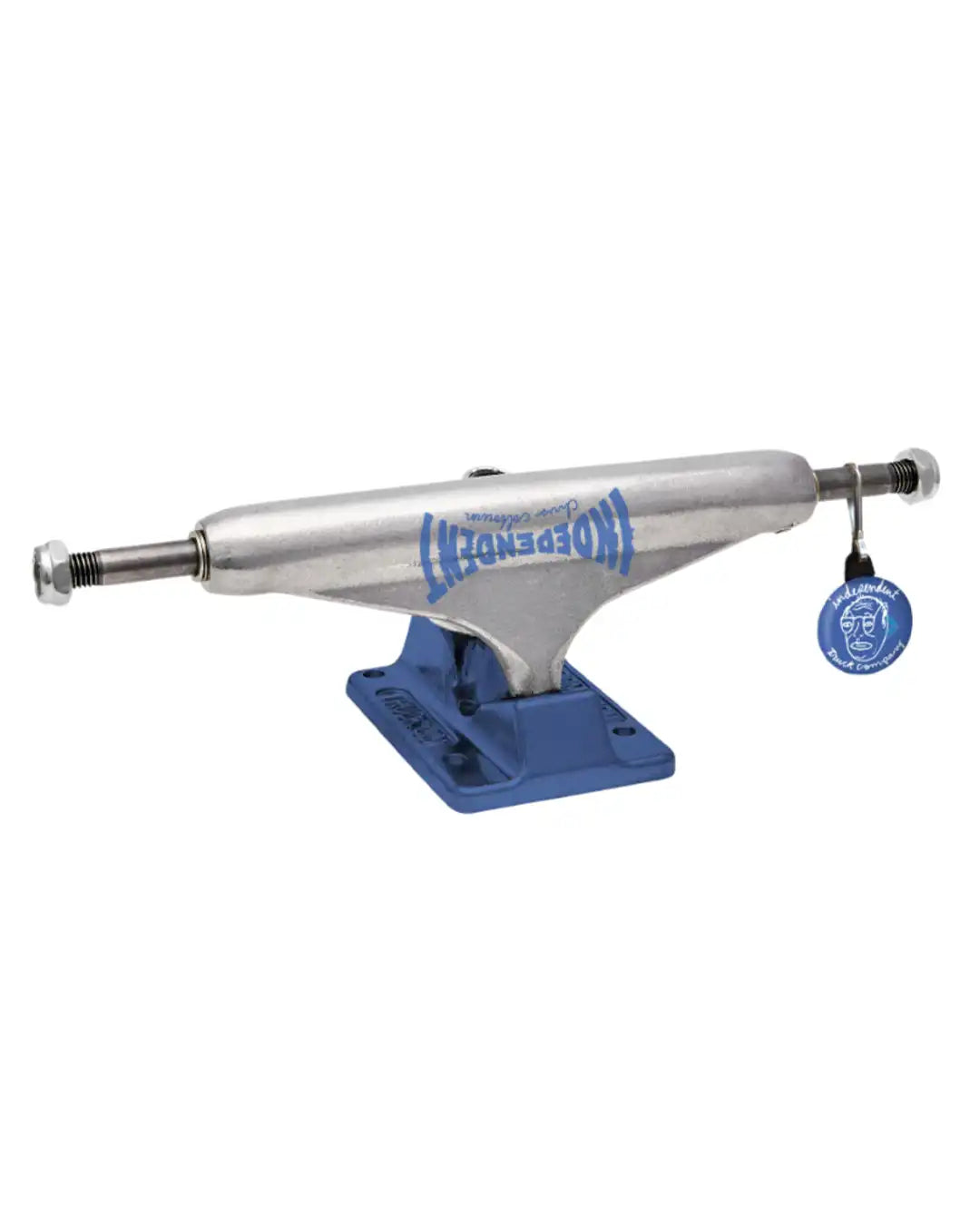 INDEPENDENT Stage11 Pro Chris Colbourn Faces Skateboard Trucks - Silver/Blue – view 2
