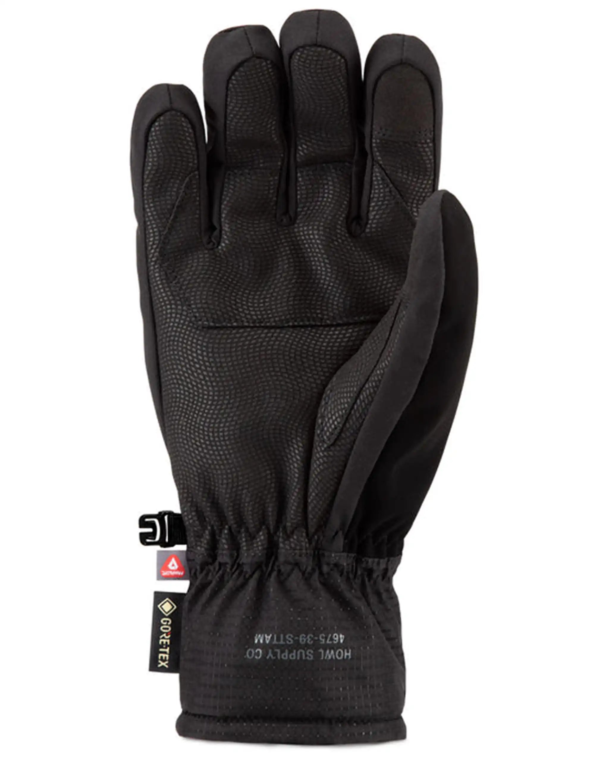 Gants Et Mitaines Helm Gore-Tex Glove - Black par HOWL – vue 3