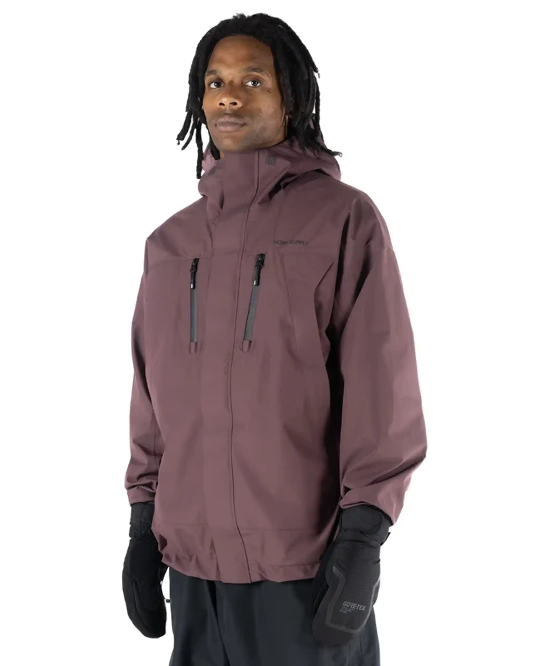 Manteau Neige Shell - Plum par HOWL