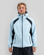 BEYOND MEDALS Softshell Jacket Winter Jacket - Light Blue – view 3
