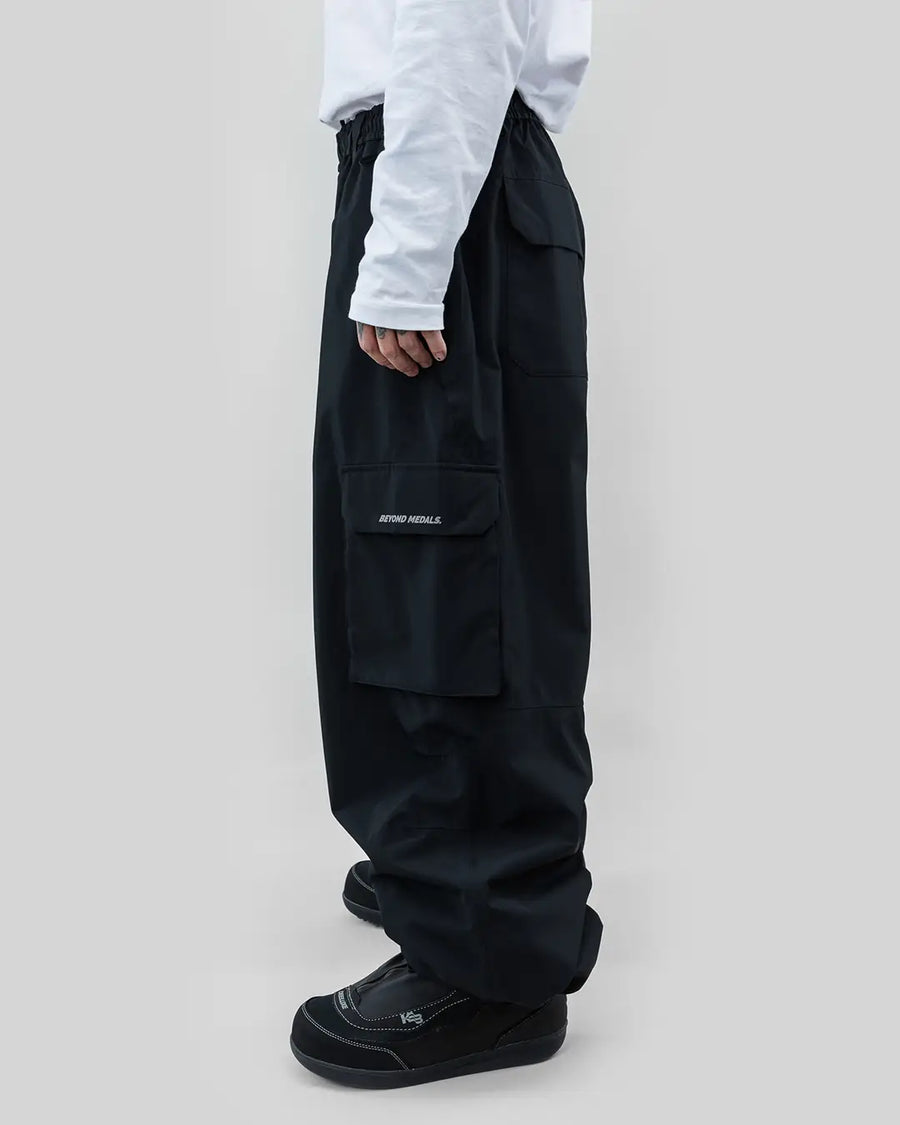 Park Cargo Snow Pants - Black