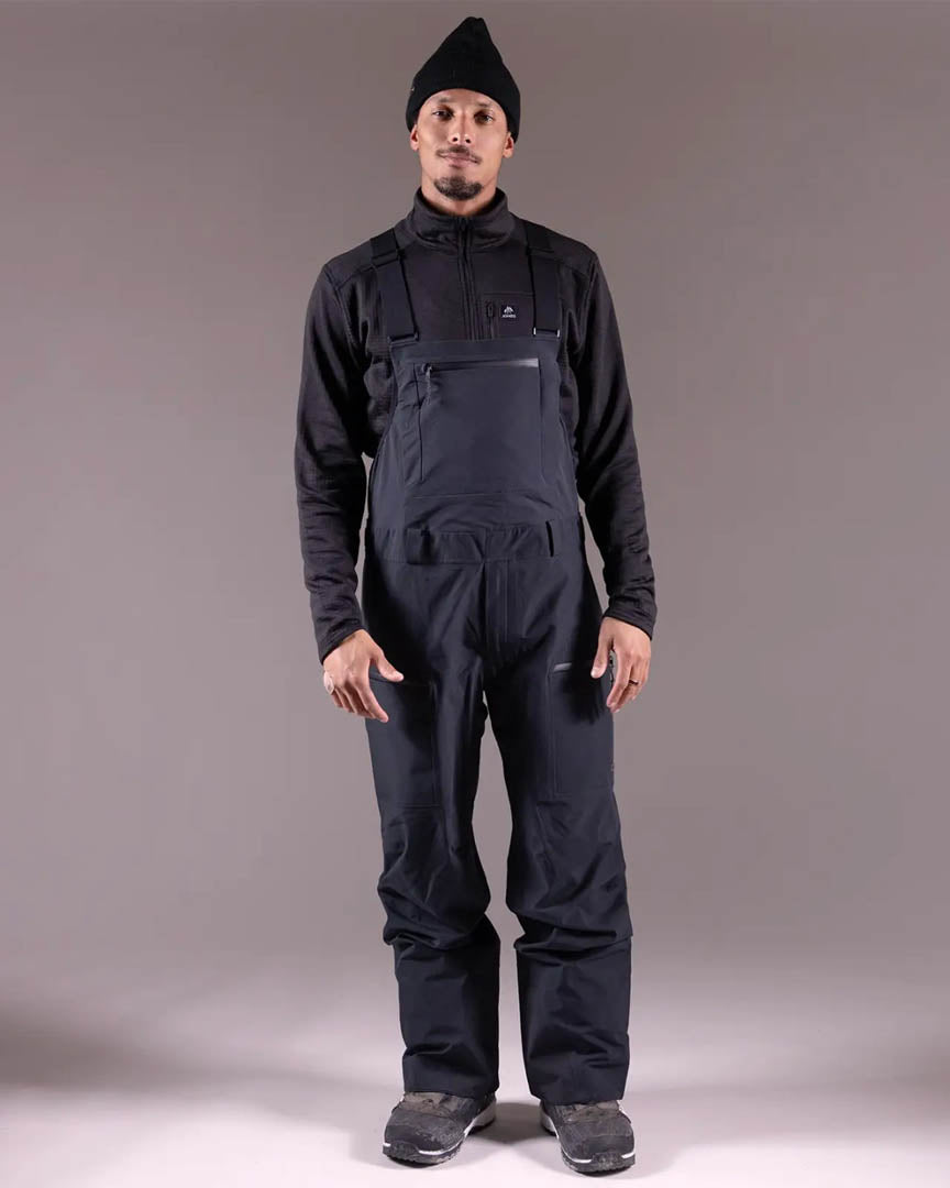 Pantalon neige Shralpinist Stretch Recycled Bib - Stealth Black