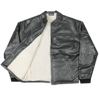 Manteau Leather - Black