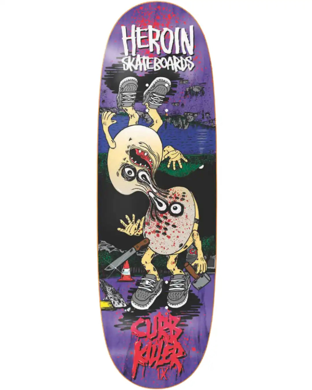 Planche De Skateboard Curb Killer 9 Merged 10.0