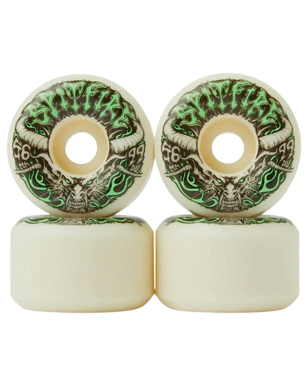 Team Demon Redux F4 99 Conical Full Skateboard Wheels