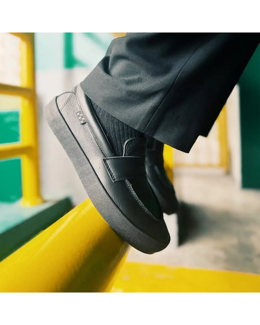 Skate Loafer Shoes - Black/Black
