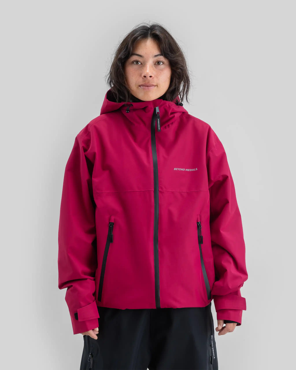 BEYOND MEDALS Park 2L Winter Jacket - Rasberry – view 2