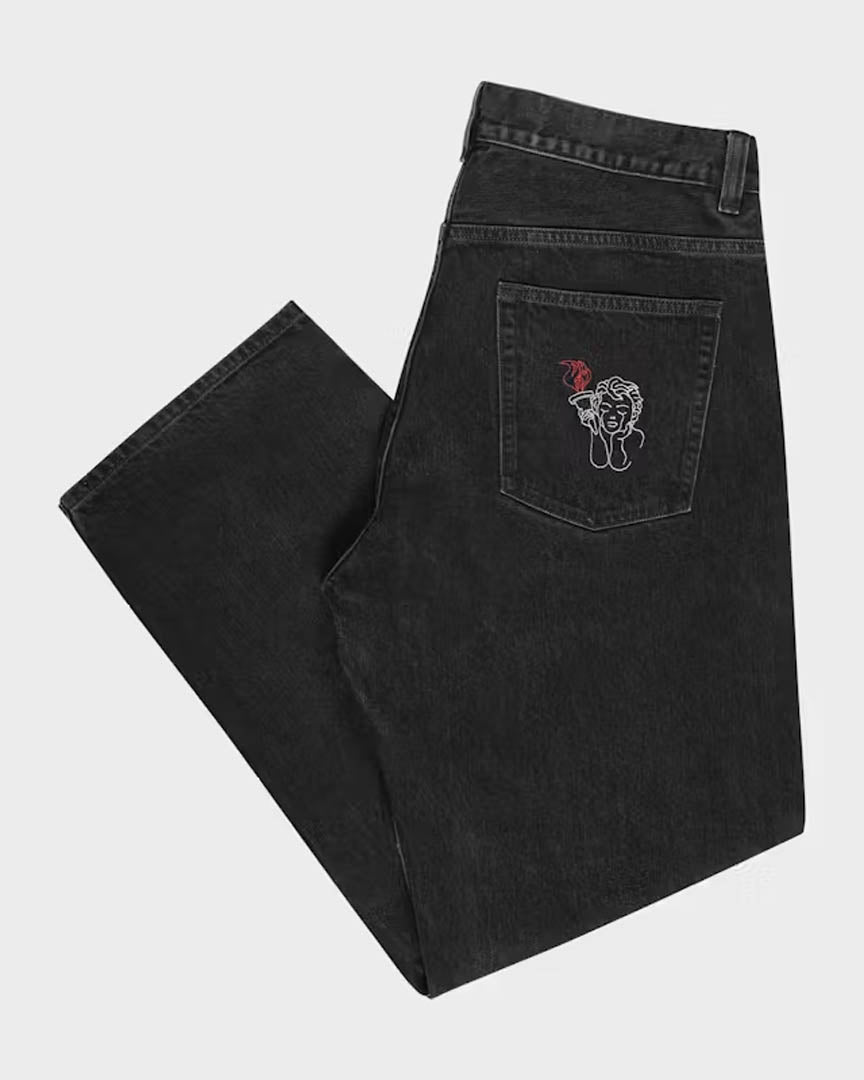 Jeans Loose Jeans - Black